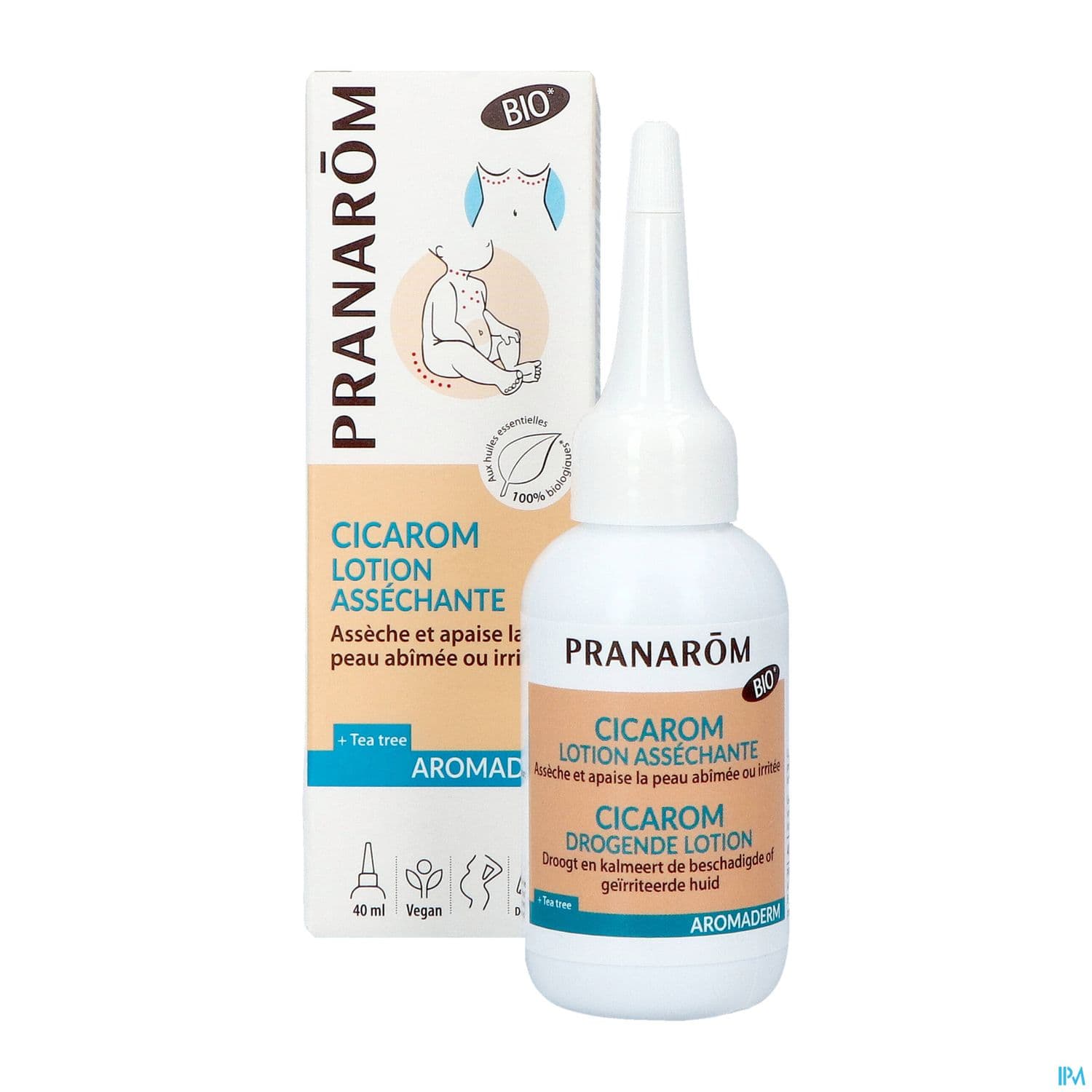 Pranarom Aromaderm Cicarom Lotion Assechante Bio 40ml