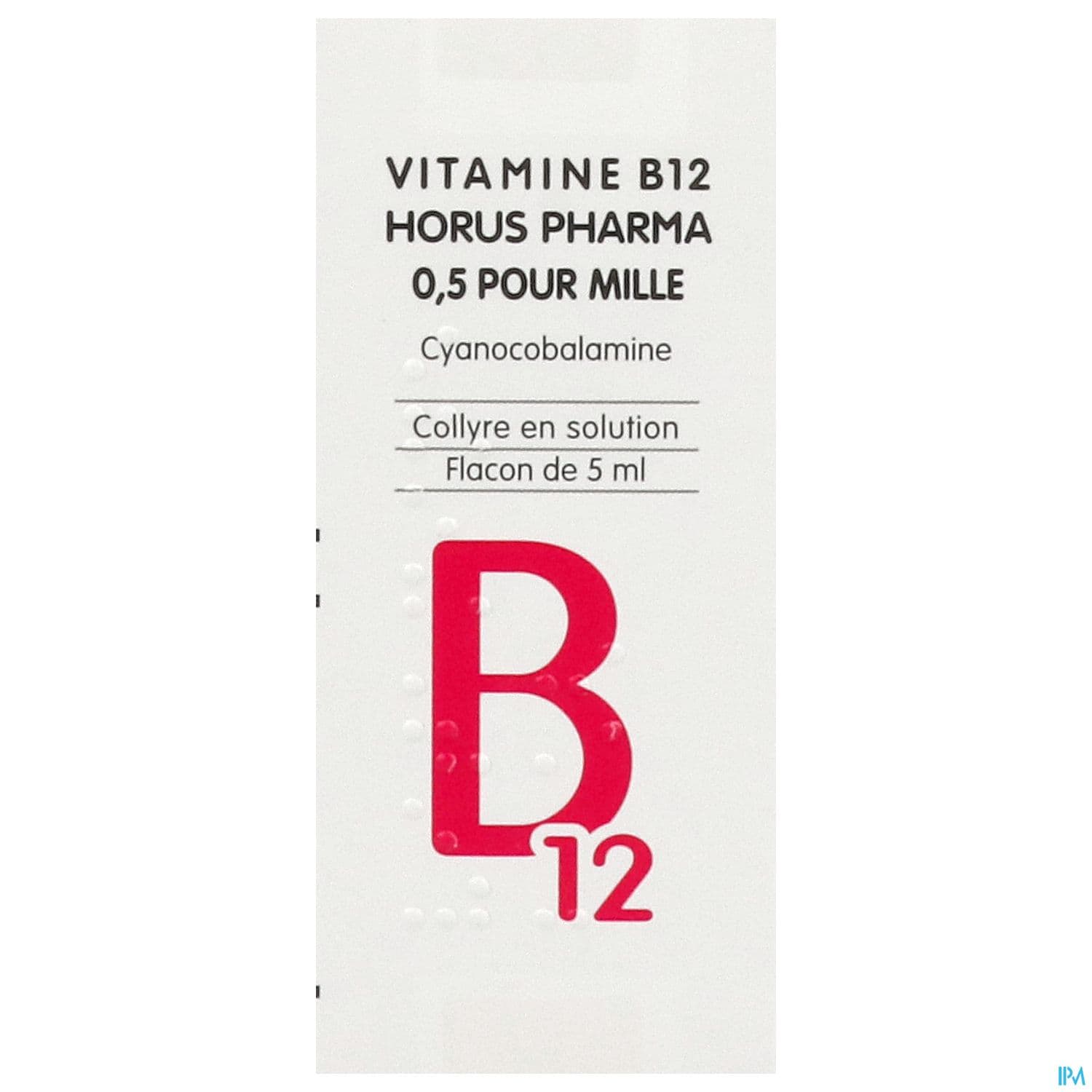 VIT B12 0,05% HORUS COL 5ML