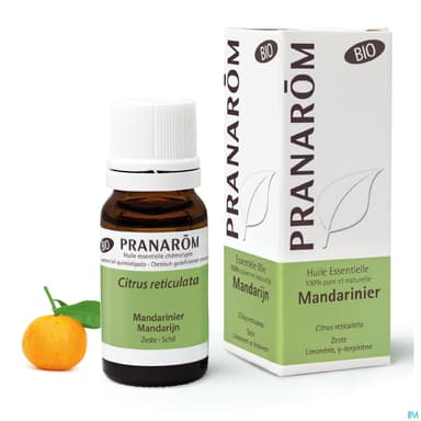 Pranarom Huile Essentielle Bio Mandarinier Zeste 10ml Vrac