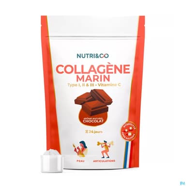 NUTRI&CO COLLAGENE CHOCOLAT 240G