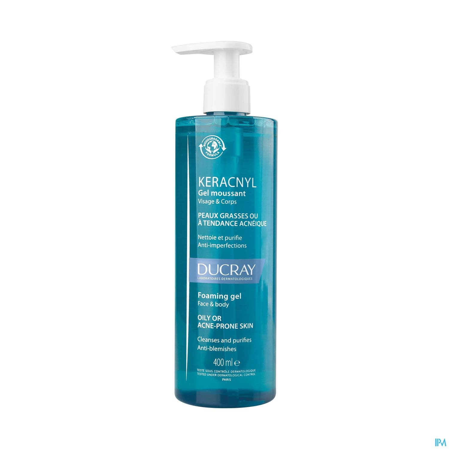KERACNYL GEL MOUSSANT 400ML — Grande Pharmacie de Grenelle
