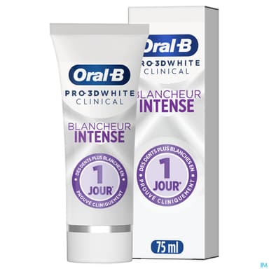 ORAL-B DENT 3D WHITE CLINICAL 75ML