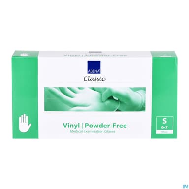 Abena Gant Vinyle Non Poudre T6/7 Small 100