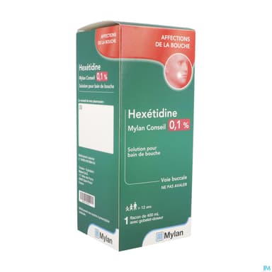 HEXETIDINE 0,1% VTS CONS FL 400ML