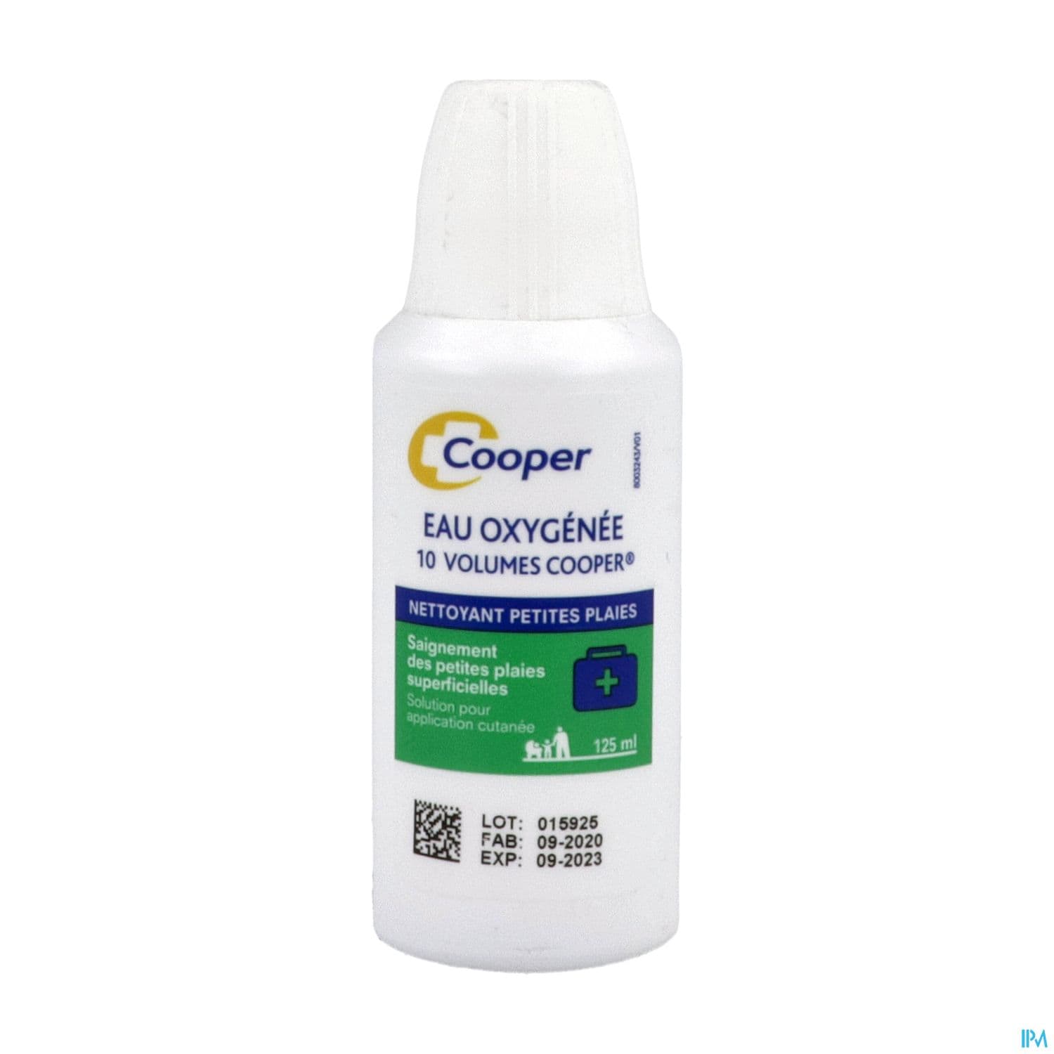 Cooper Eau Oxygenee 10volumes Solution Pour Application Cutanee 125ml