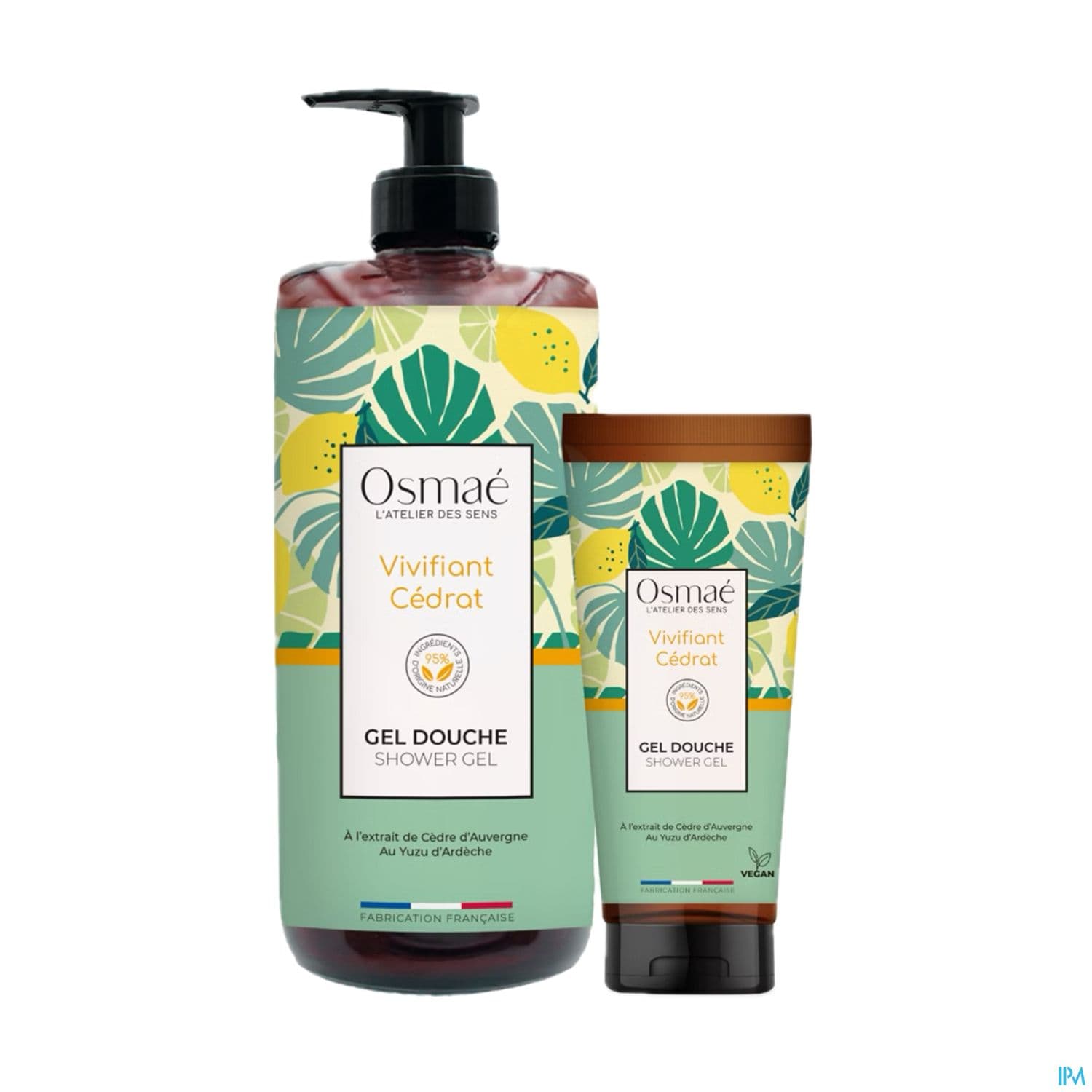 OSMAE GEL DCH VIVIFIANT CEDRAT 1L — Pharmacie Parc Lann