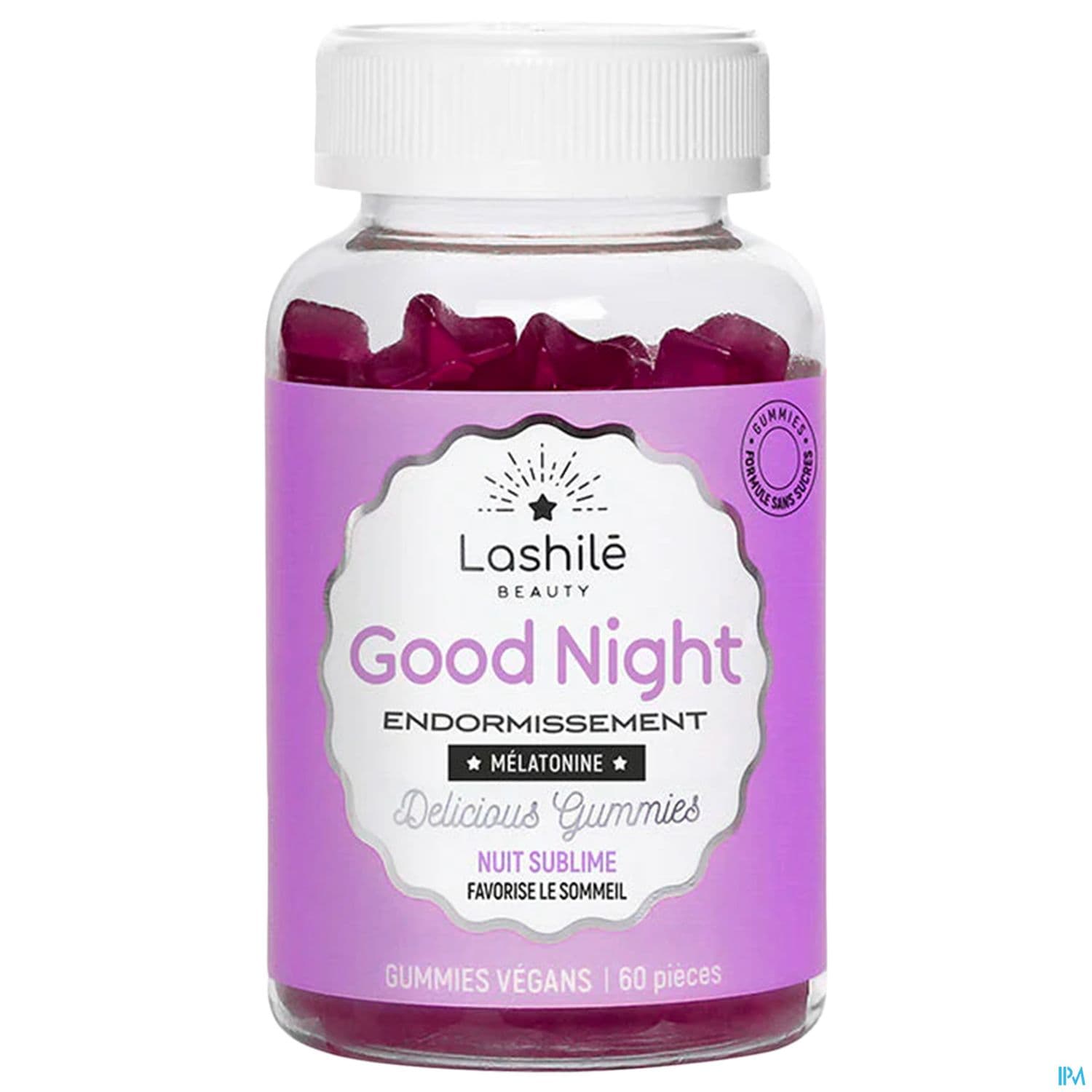 Lashile Beauty Good Night Gummies Sans Sucre 60