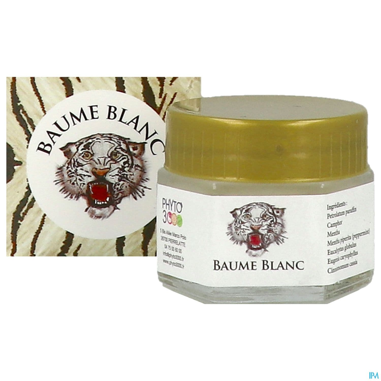 TIGRE CHINE BLANC/ONG HLE POT18,4G