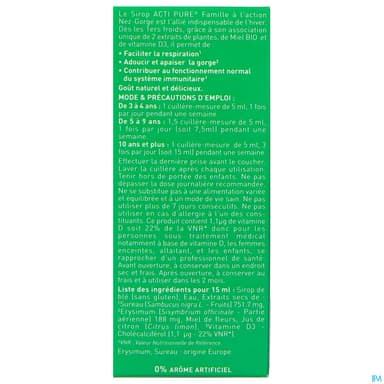Puressentiel Sirop Acti Pure Enfant 125ml
