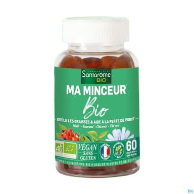 SANTAROME MA MINCEUR BIO GUMMIE 60