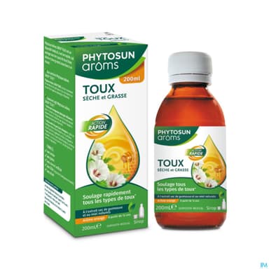 Phytosun Aroms Sirop Toux Mixte Adulte 200ml