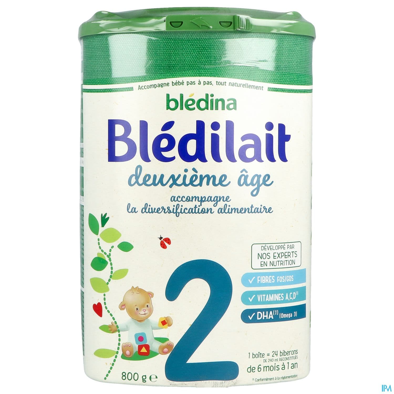 BLEDILAIT 2E AGE LAIT PDR 800G