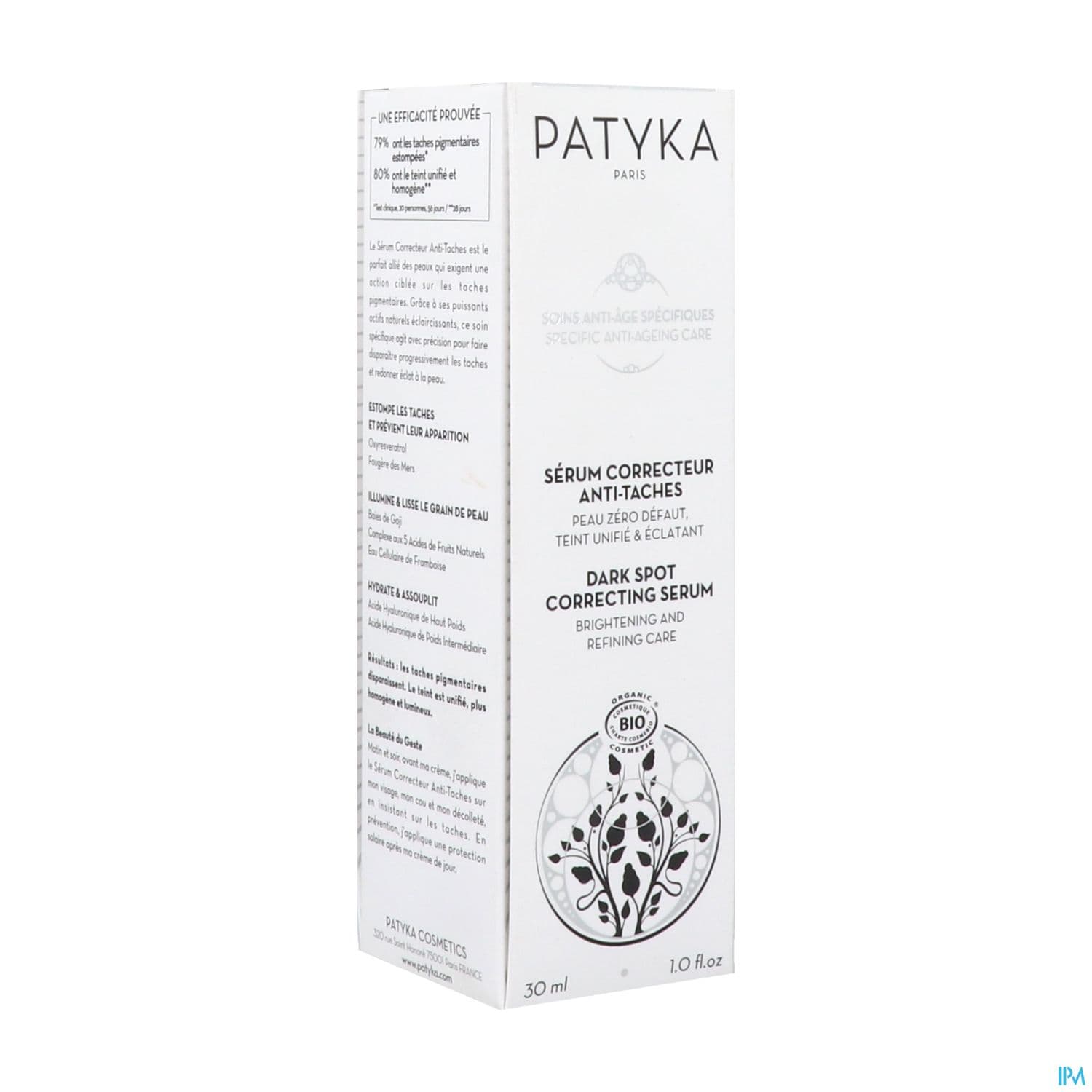 PATYKA SERUM CORRECT A/TACHE 30ML