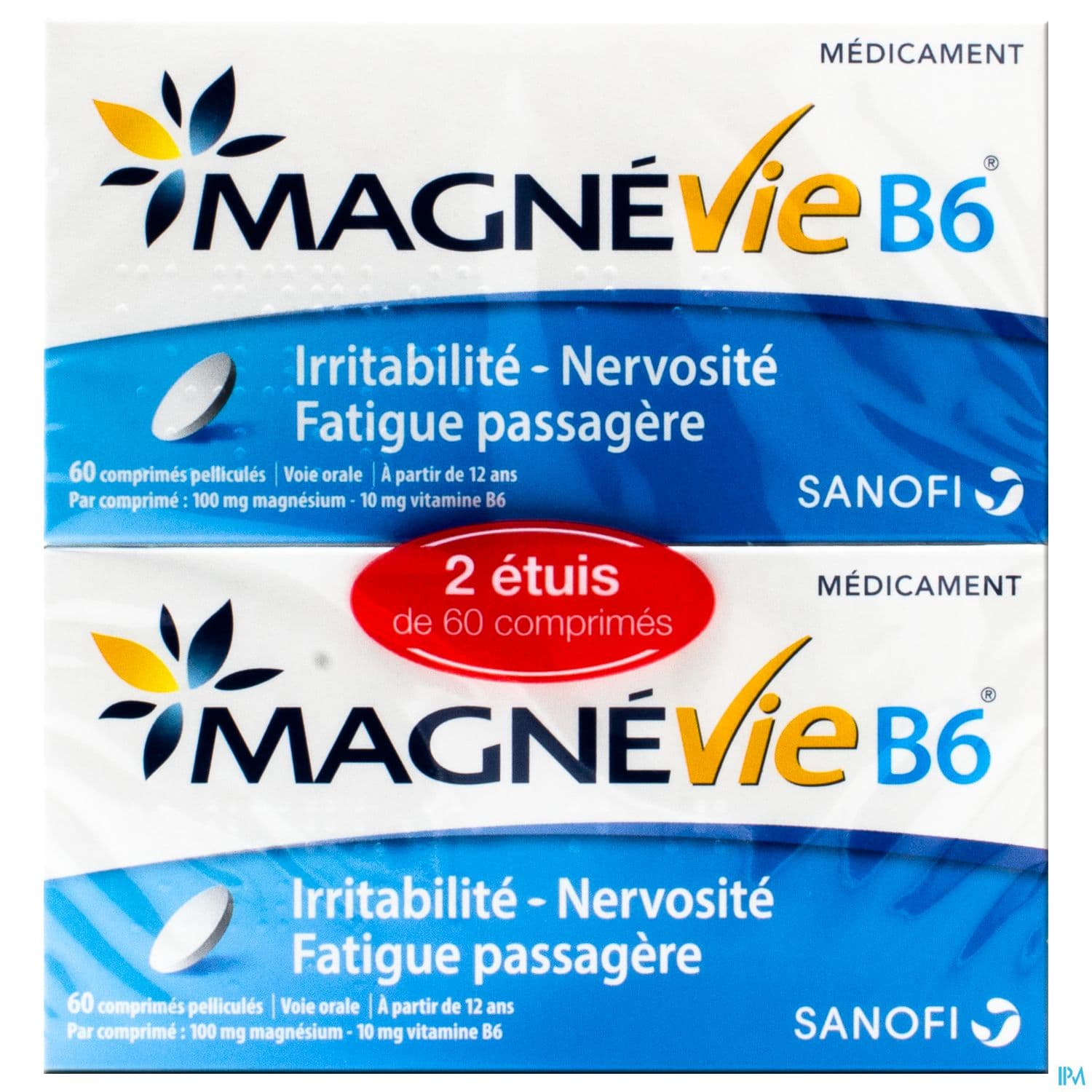 Magnevie B6 100mg/10mg Comprime 60 X2