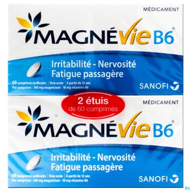 Magnevie B6 100mg/10mg Comprime 60 X2