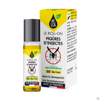 Lca Roll On Piqures D Insectes Bio 10ml
