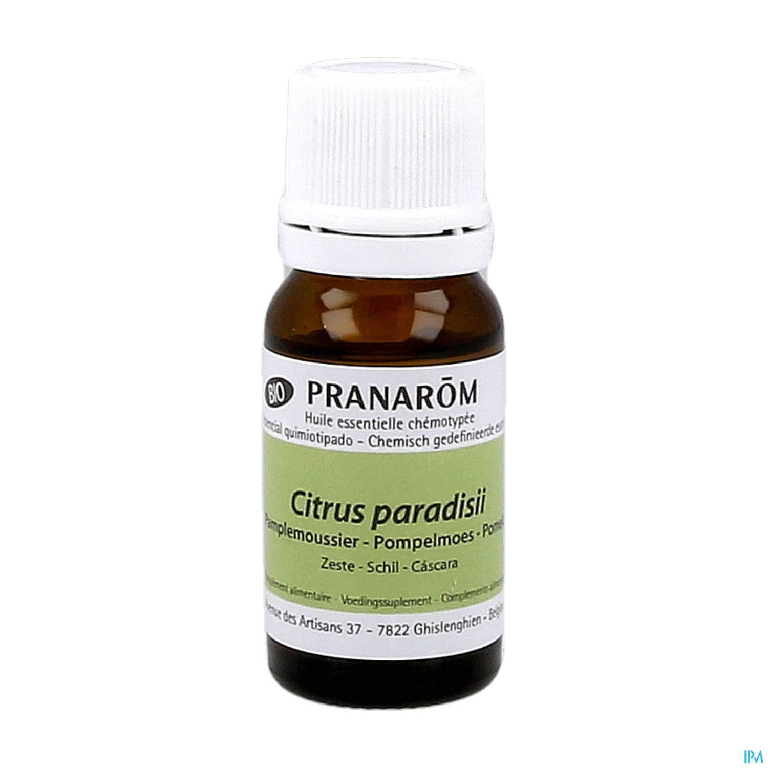 Pranarom Huile Essentielle Bio Pamplemoussier Zeste 10ml