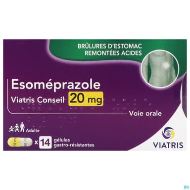 ESOMEPRAZOLE 20MG VTS CONS GEL 14