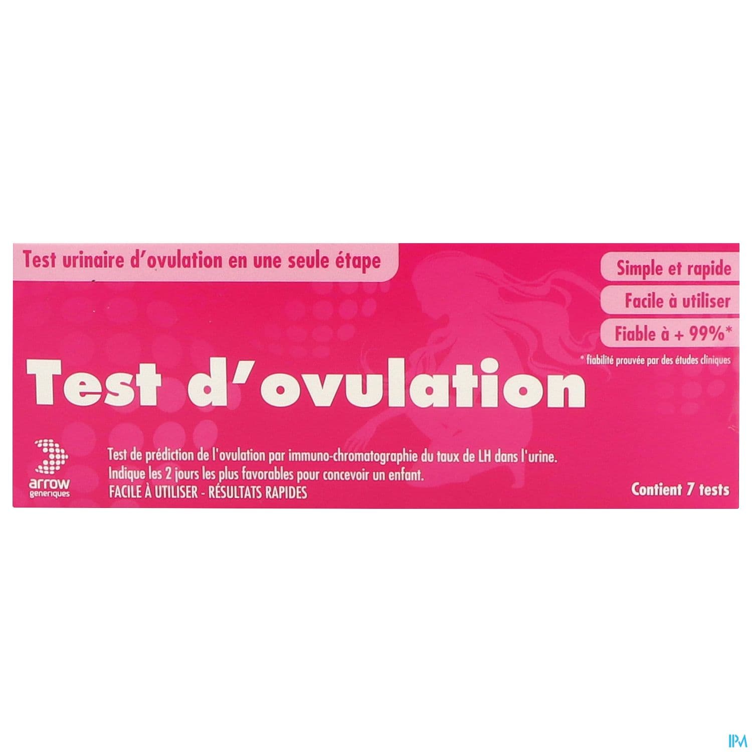 TEST OVULATION ARROW BTE 7
