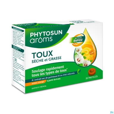 Phytosun Aroms Pastille Toux Mixte 20