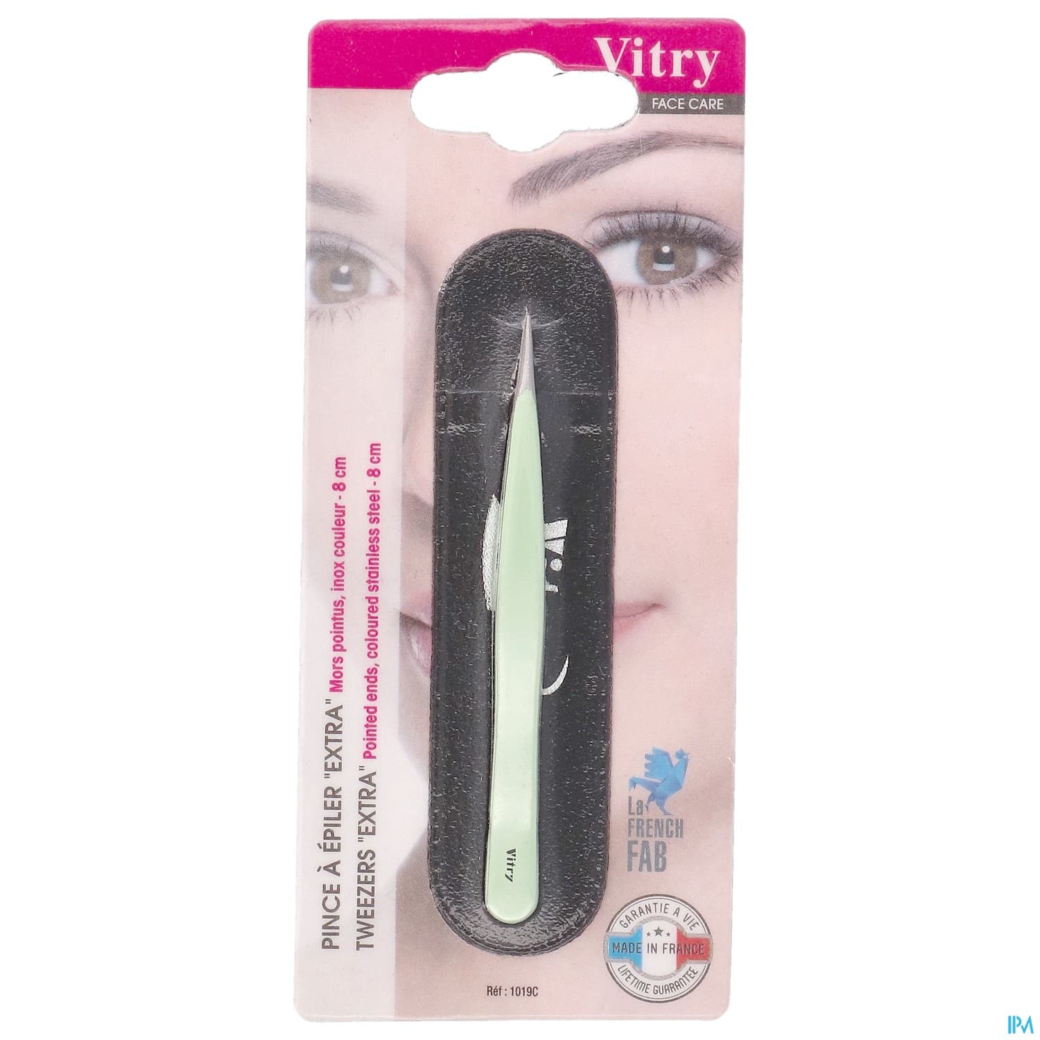 Vitry Pince Epil Extra Couleur Mors Pointus