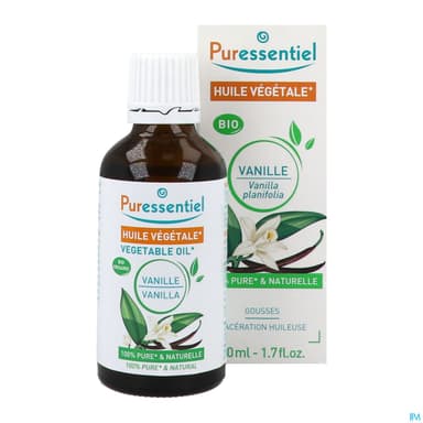 Puressentiel Huile Vegetale Bio Vanille 50ml
