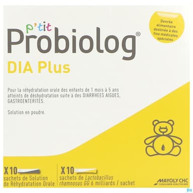 PROBIOLOG DIA PLUS 10 SACHETS