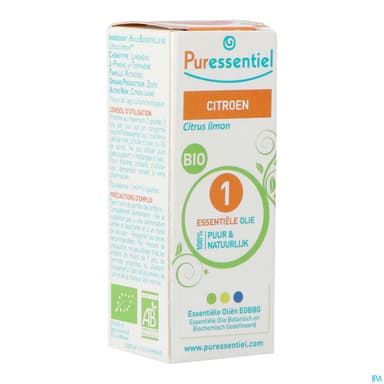 Puressentiel Huile Essentielle Citron Bio 10ml