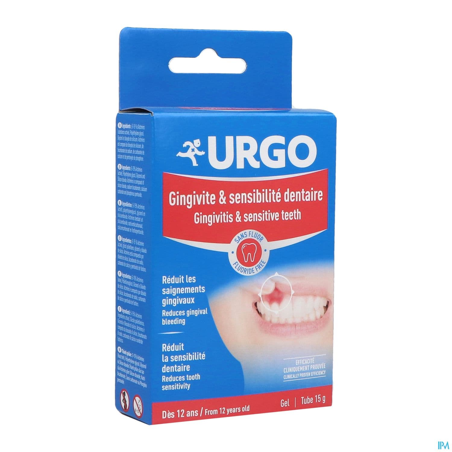 URGO GINGIVITE SENSIB DENT GEL 15G
