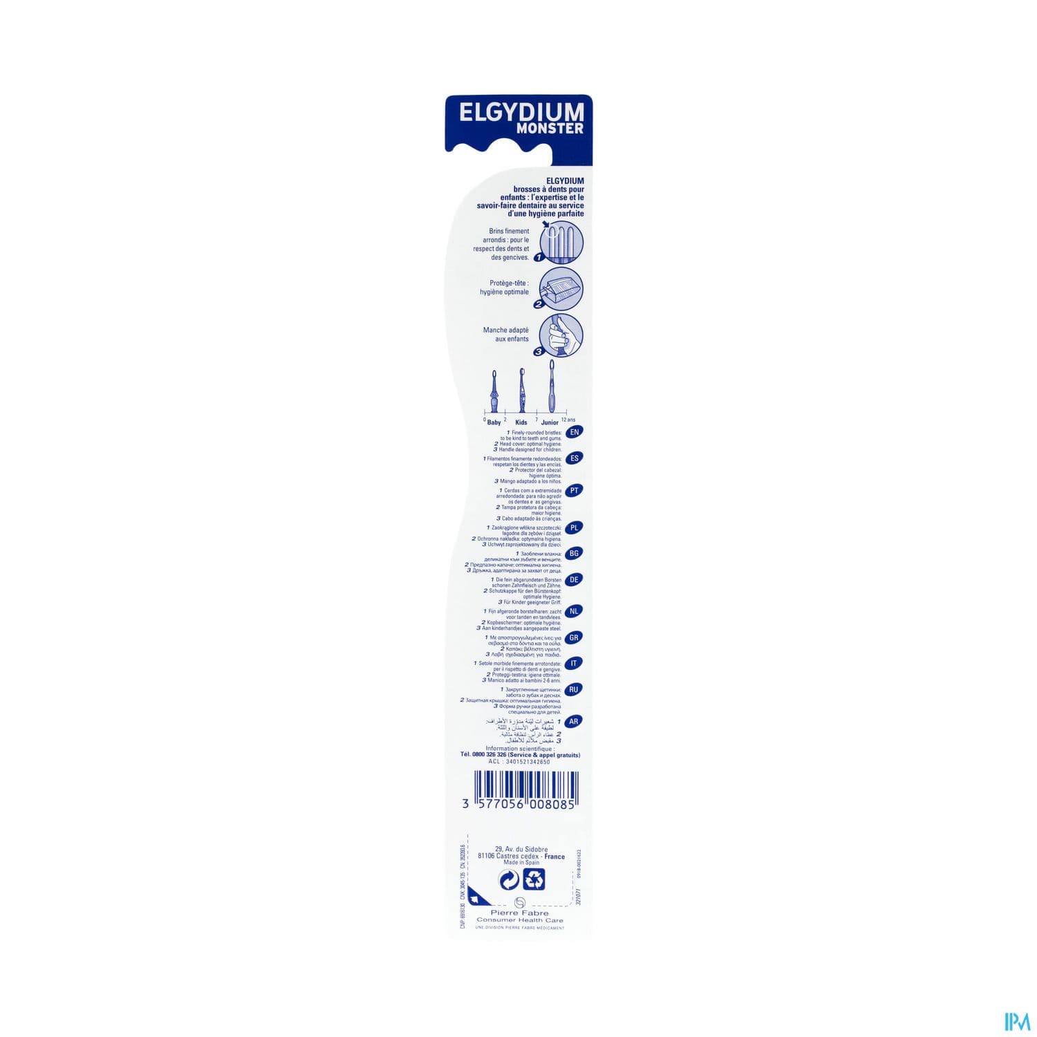 Elgydium Brosse Kids Monster