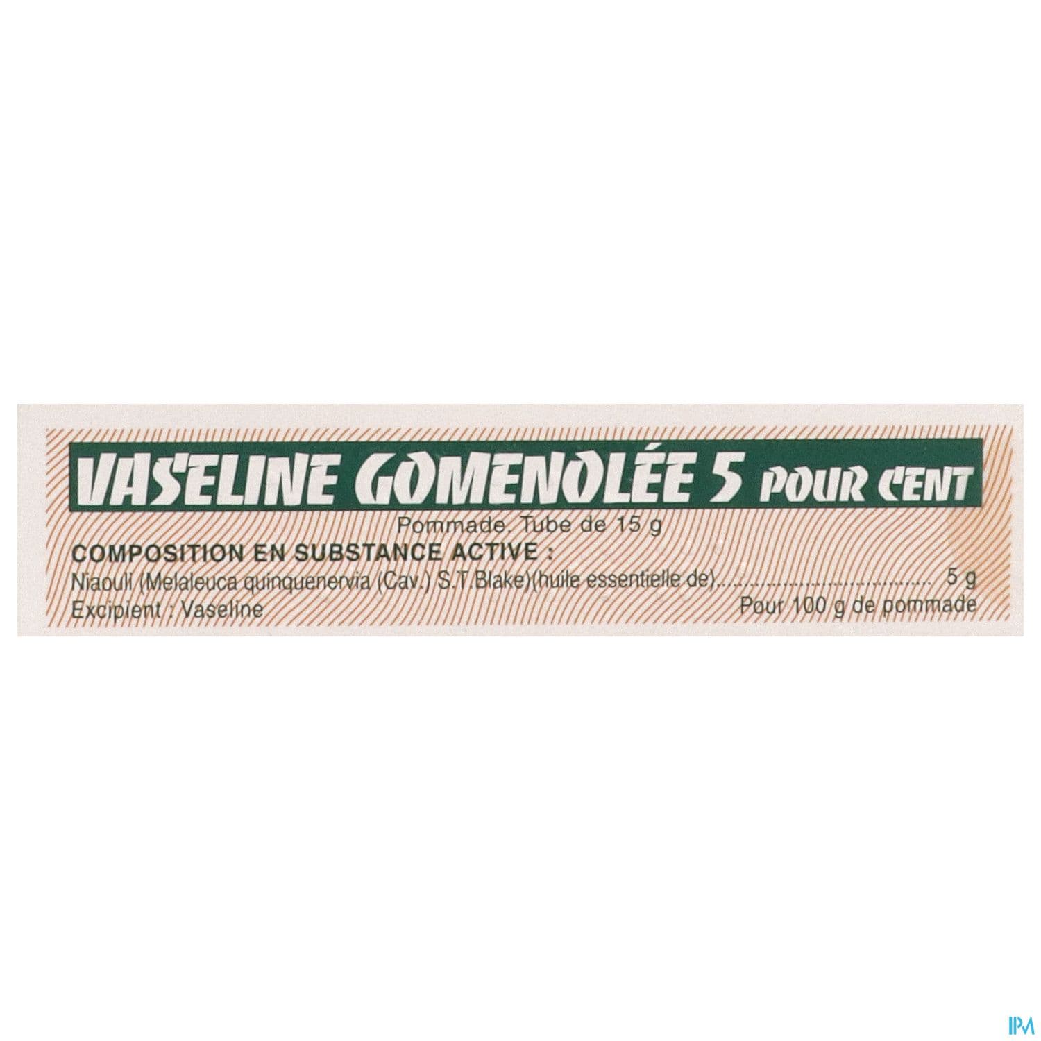 Vaseline Gomenolee 5% 15g