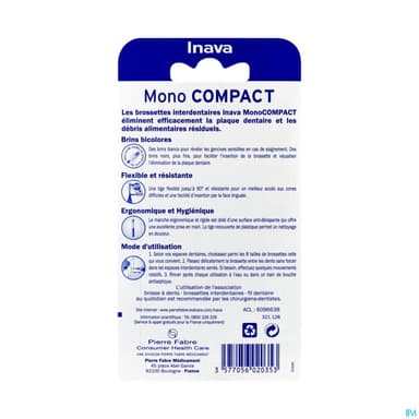 INAVA BROSSETTE MONO COMP ROUGE 4