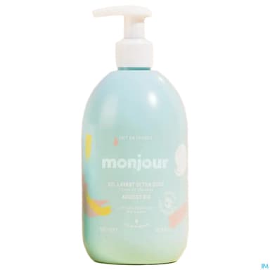 Monjour Gel Lavant Corps Et Cheveux Ultra Doux Et Des La Naissance 500ml