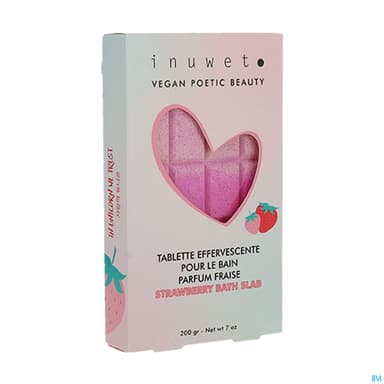 INUWET TABLETTE BAIN FR/FRAMB 200G