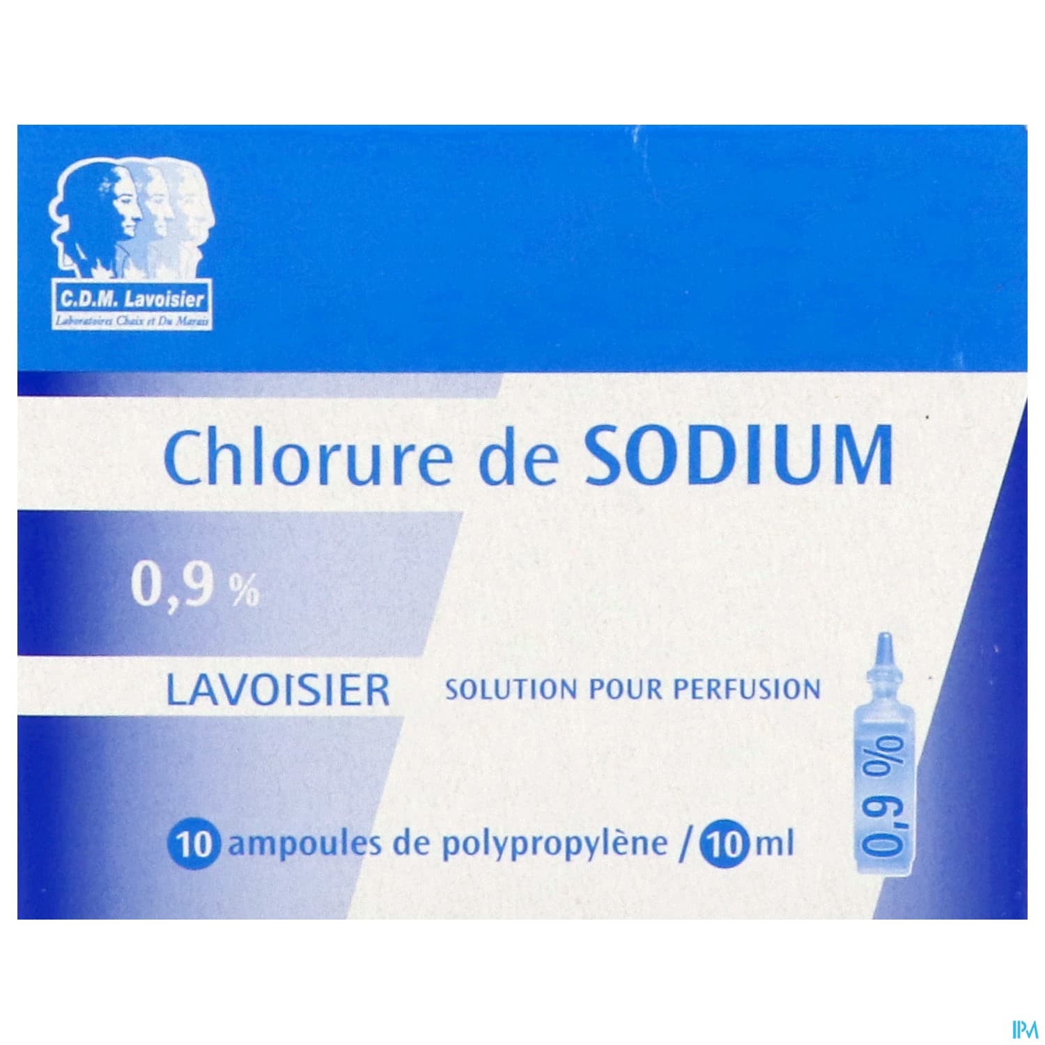 Lavoisier Sodium Chlorure 0.9% Solution Injectable Pp 10ml 10