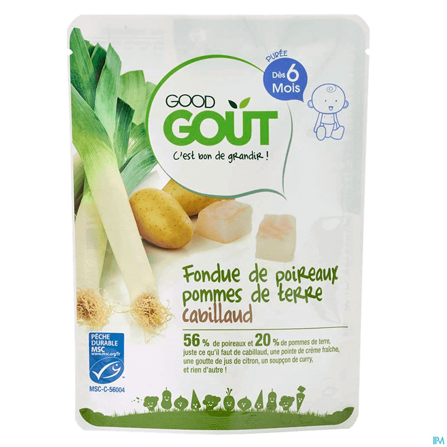 GOODGOUT POIREAU/PDT/CABILLEAU190G