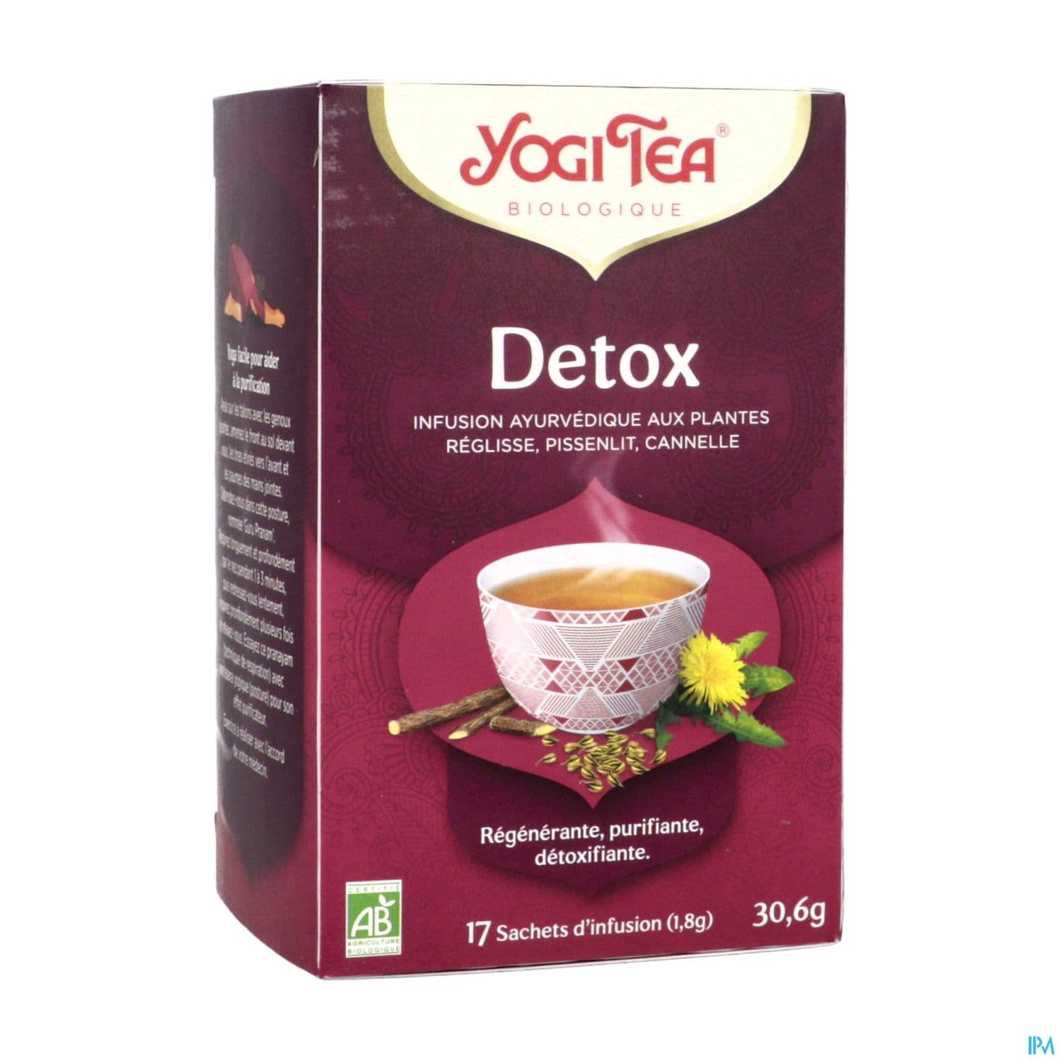 YOGI TEA DETOX SACH 1,8G 17