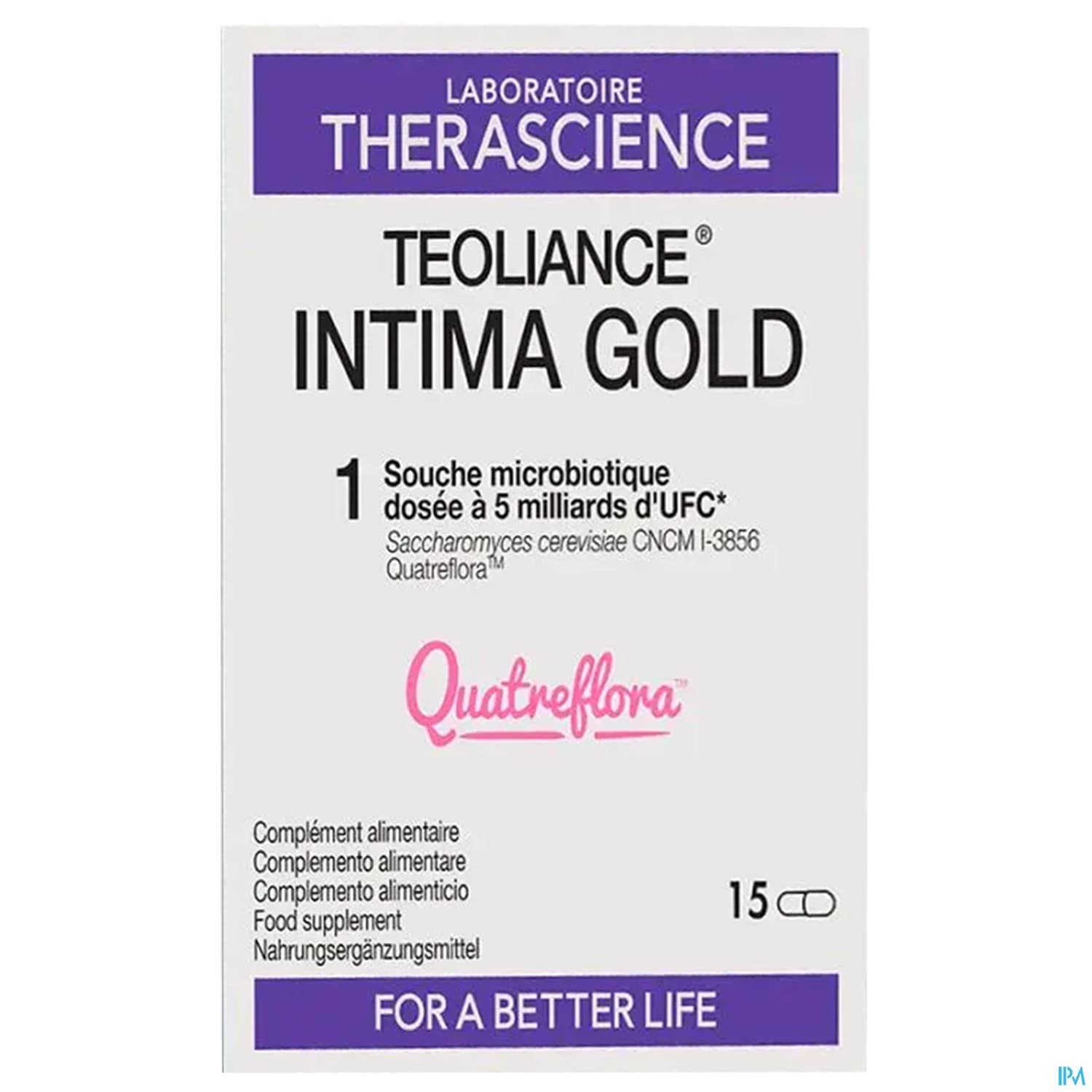 TEOLIANCE INTIMA GOLD GELUL 15