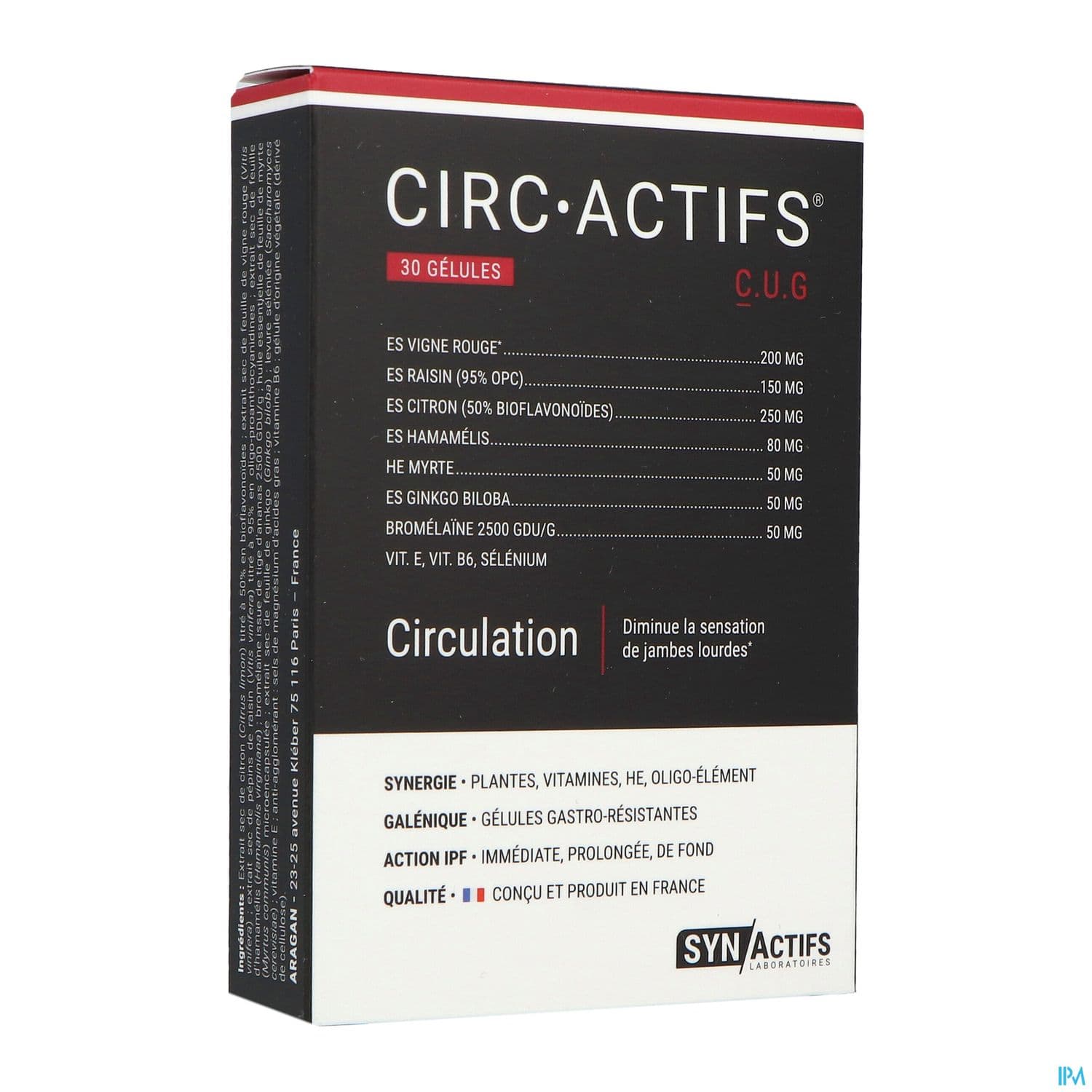 Synactifs Circ Actifs Gelule 30