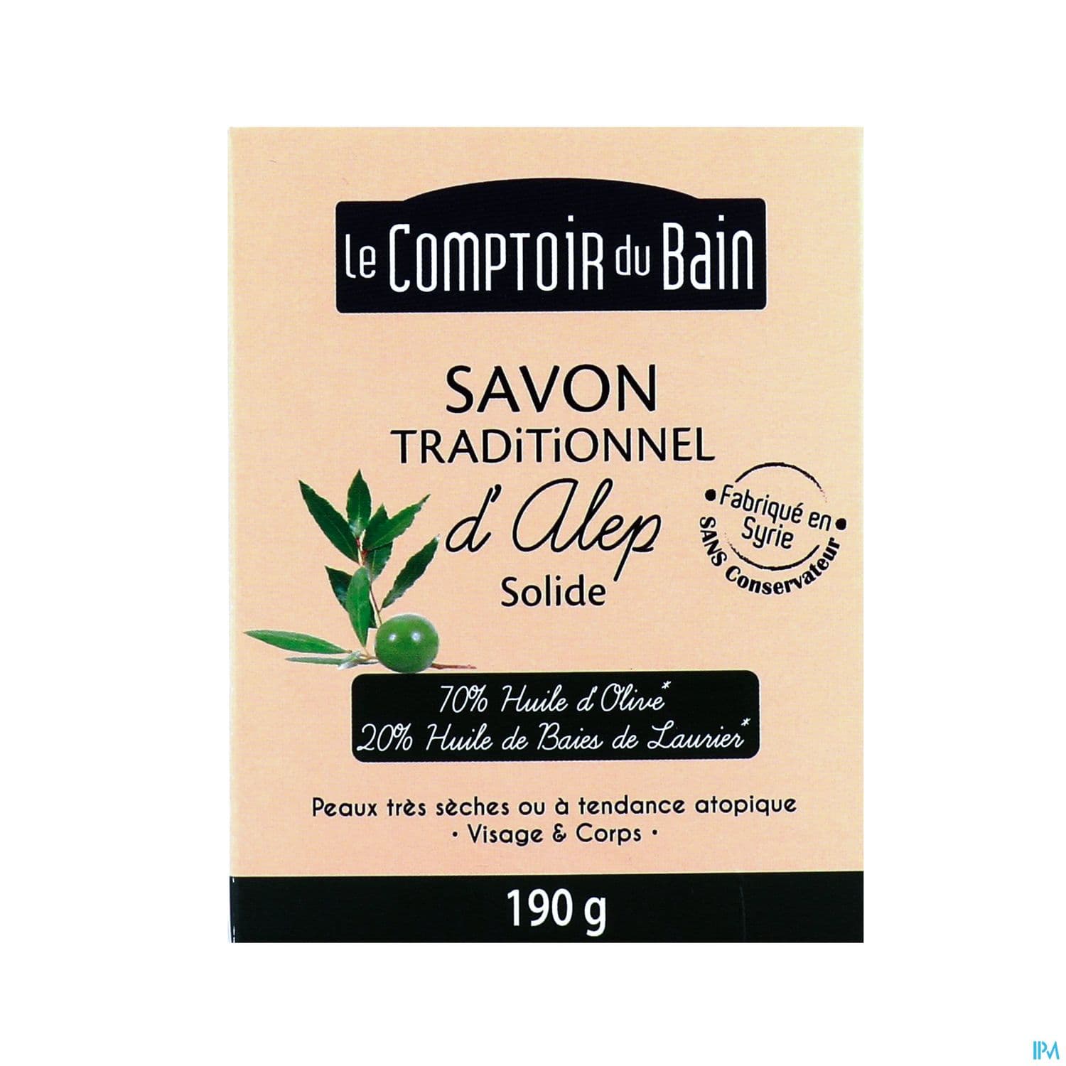 COMP BAIN SAVON ALEP 190G — Pharmacie Duguesclin Lyon