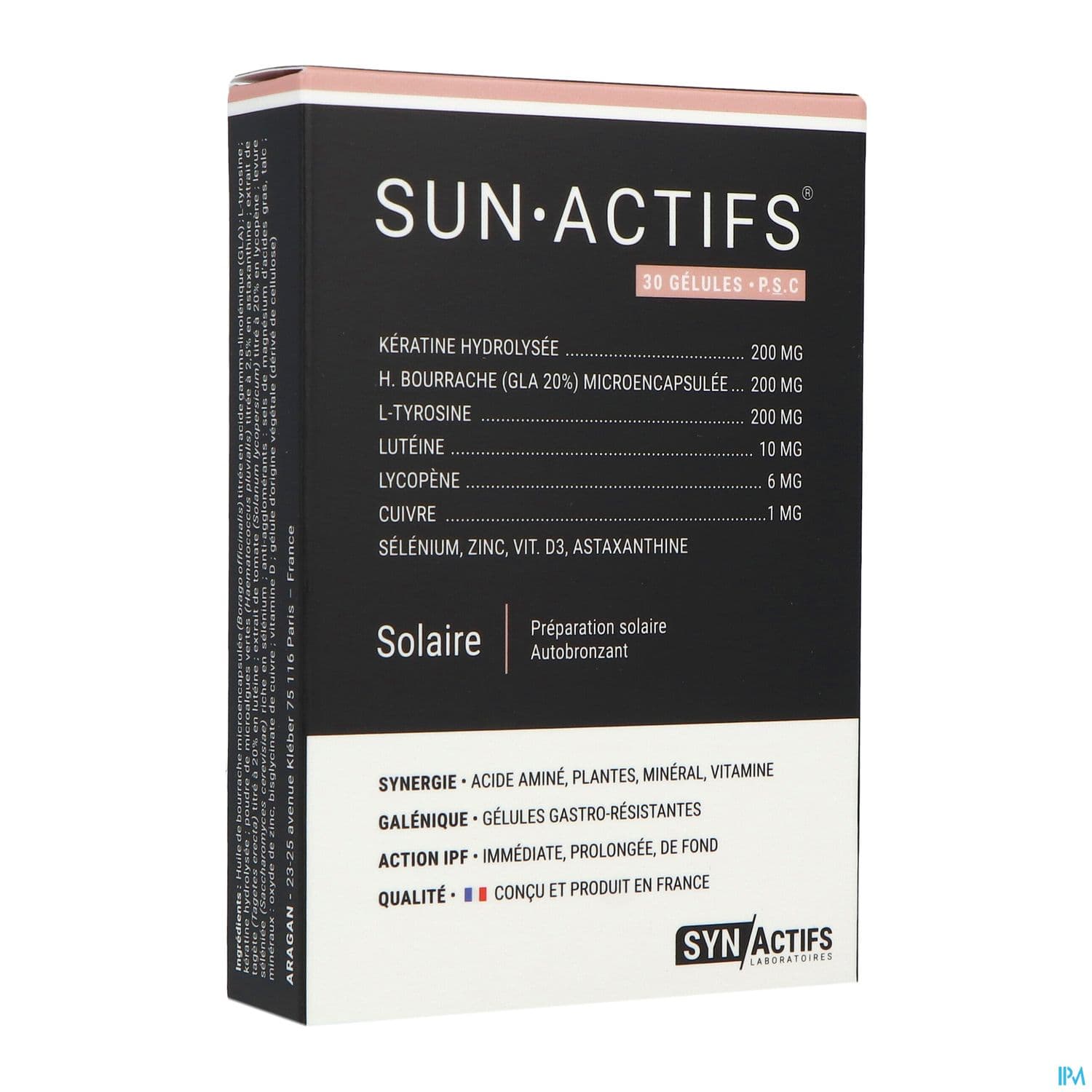 Synactifs Sun Actifs Gelule 30