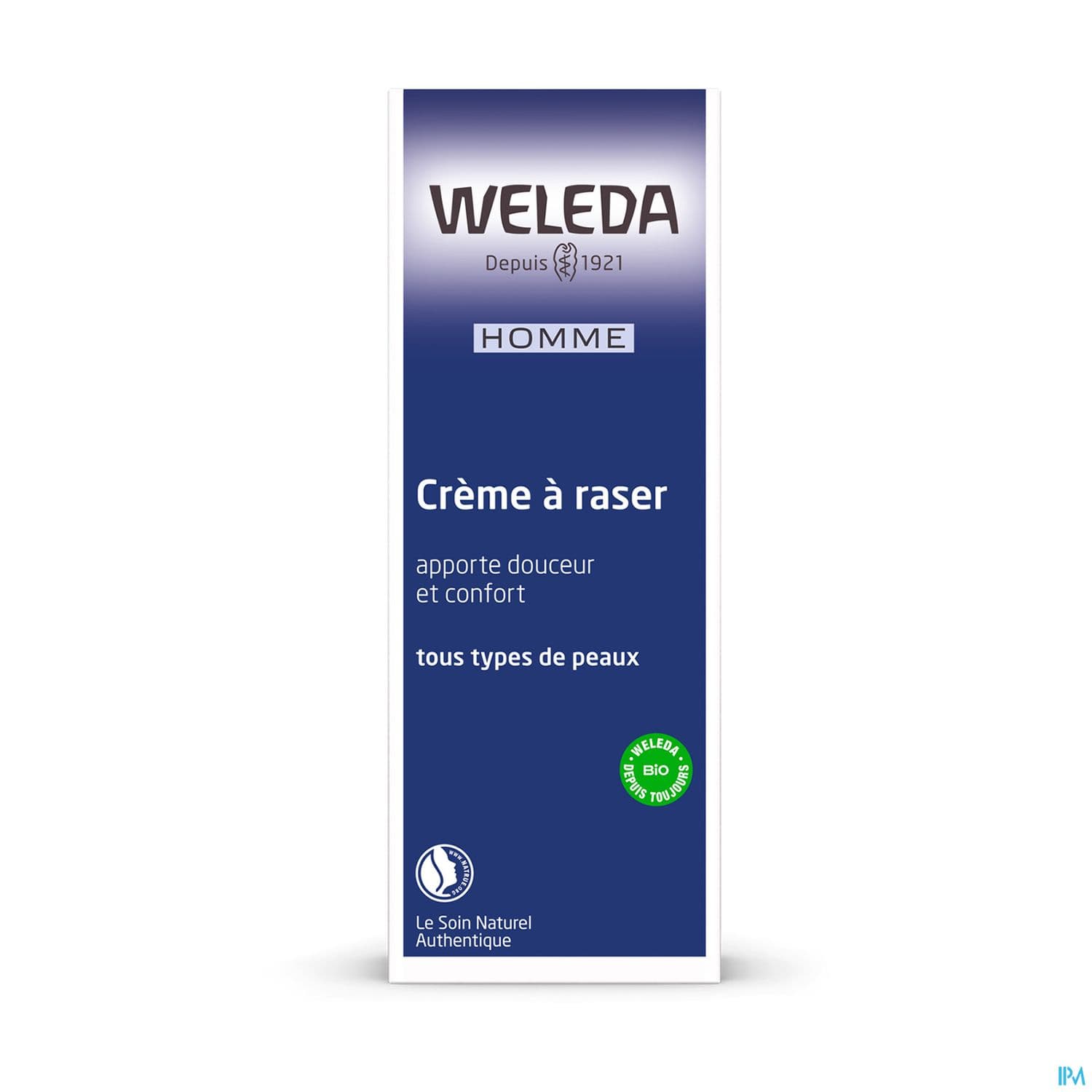 Weleda Homme Creme A Raser Avec Blaireau 75ml
