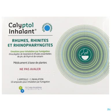 Calyptol Inhalant Emulsion Pour Inhalation Ampoule 5ml 10