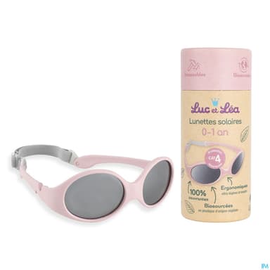 Luc Et Lea Lunette De Soleil Biosourcees 0/1a Rose