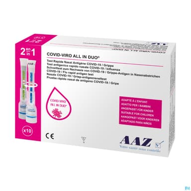 AAZ COVID-VIRO ALL IN DUO AG X10