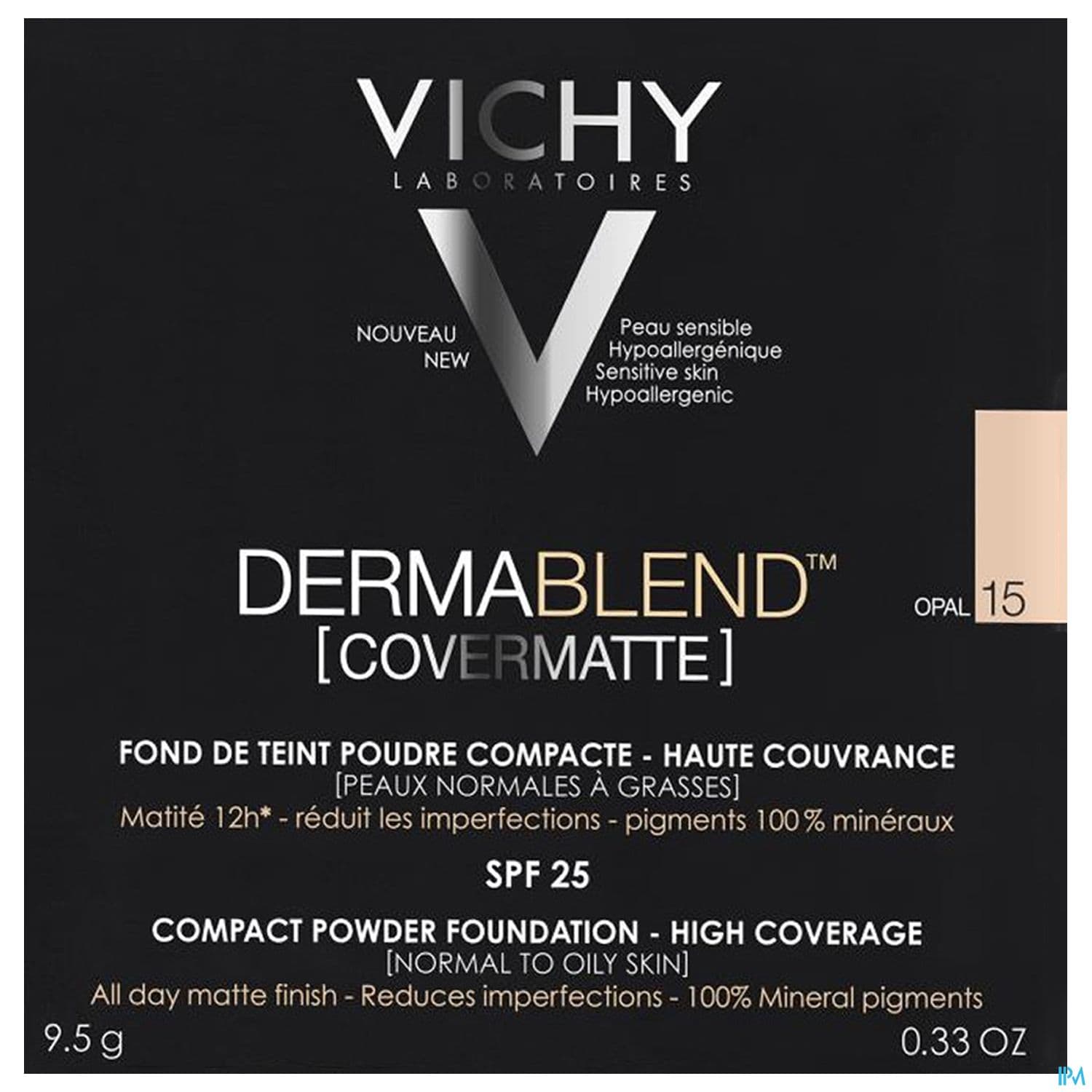 Vichy Fdt Dermablend Covermatte 15 9,5g