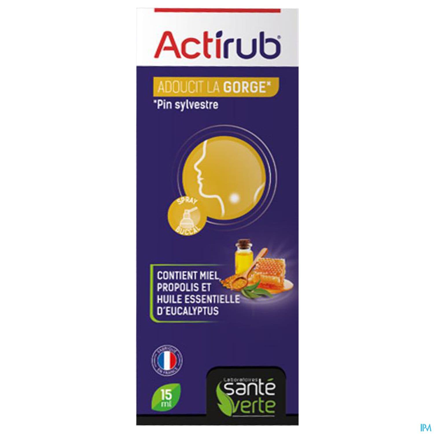 ACTIRUB SANTE VERTE SPR BUCC 15ML