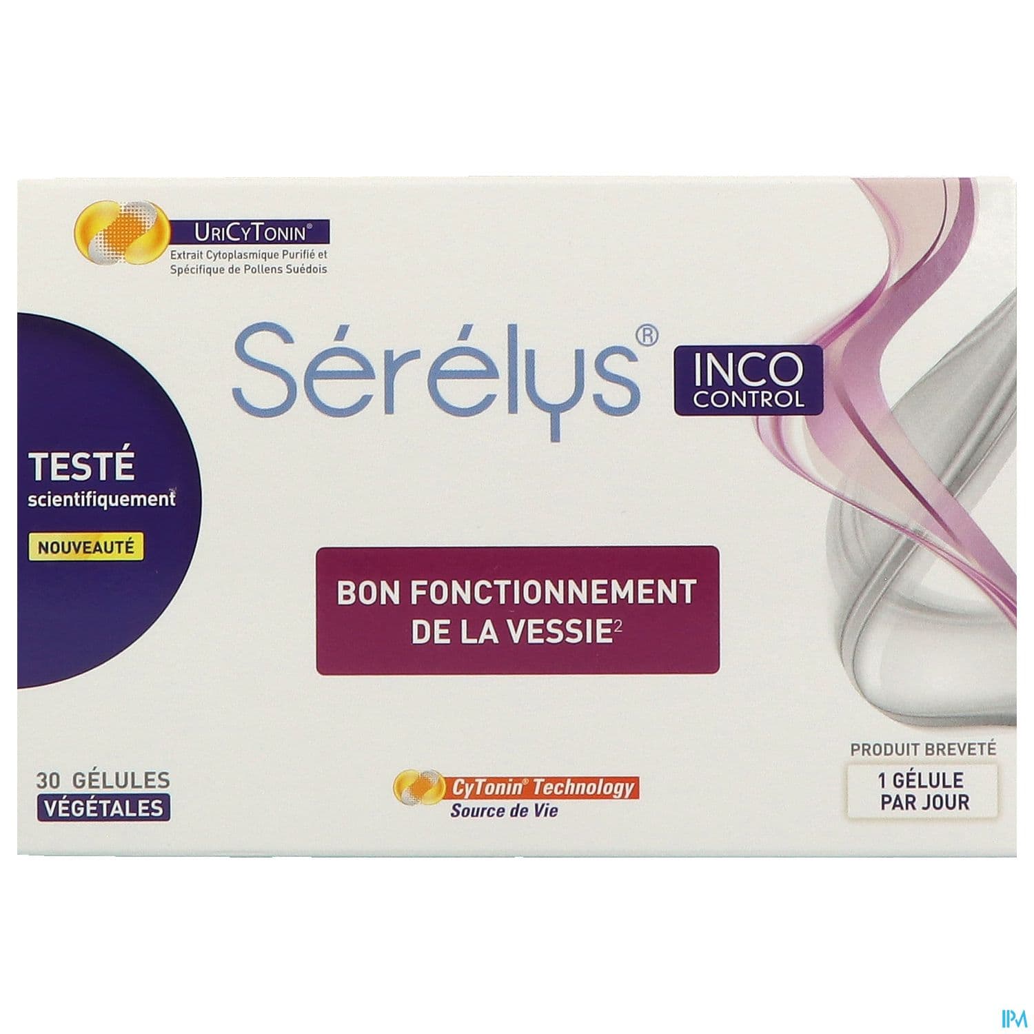 SERELYS INCOCONTROL GELULE 30