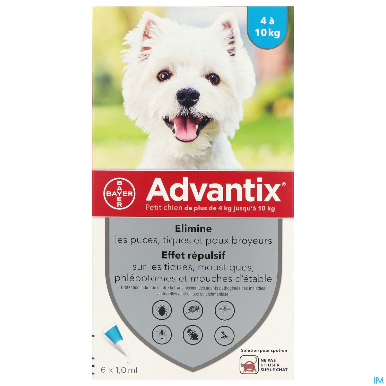 ADVANTIX PETIT CHIEN PIPET1ML6