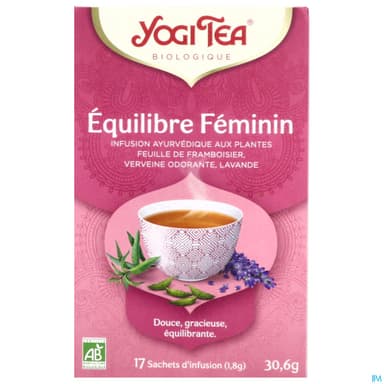 YOGI TEA EQUILIBRE FEMININ SACH 17